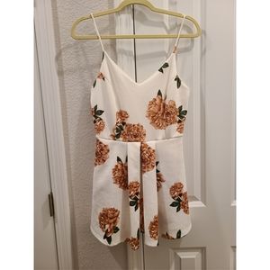 *SOLD* Floral Romper